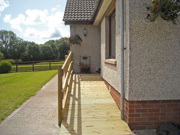 Cost of Hardwood Ramp Installation in Manassas